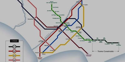 リマペルーのメトロ地図