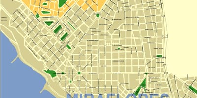 地図のimaペルー地区